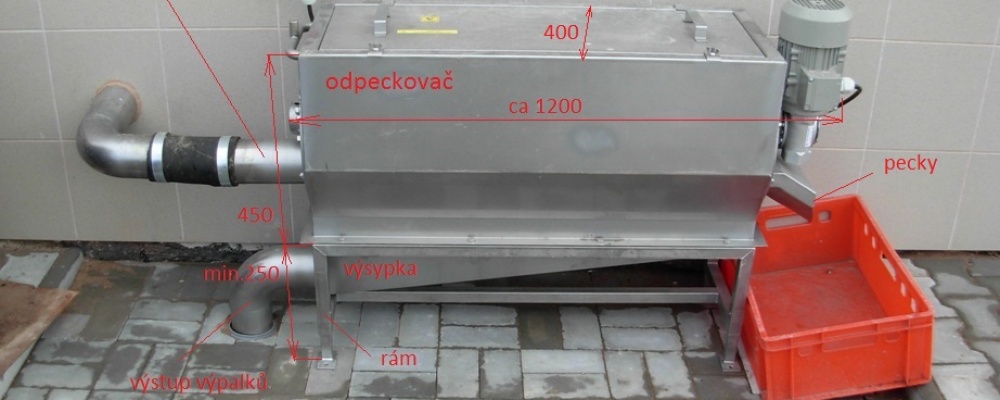 Odpeckování, odpeckovač výpalků, odpeckovač kvasů